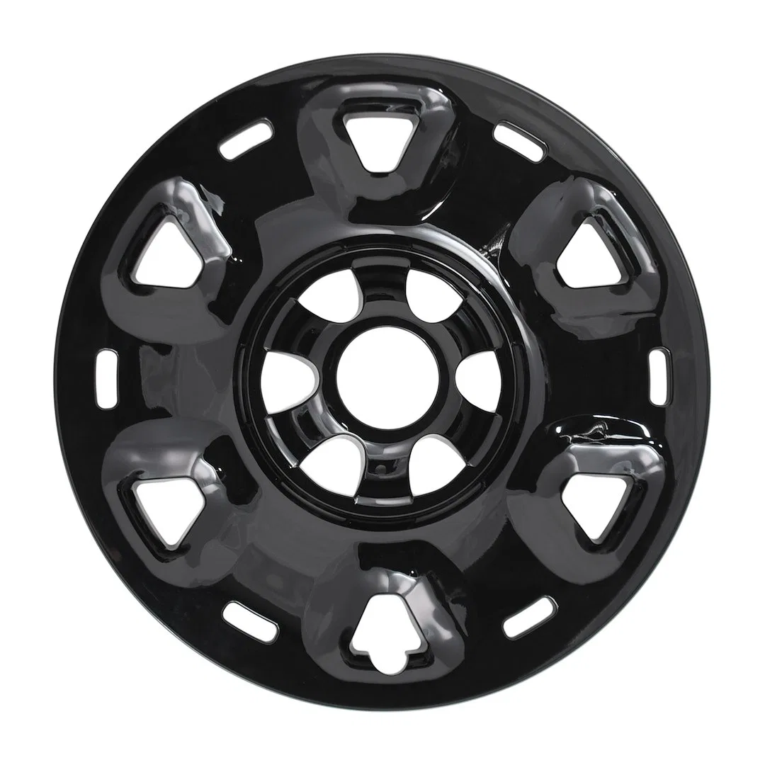 IWCIMP101BLK – COAST2COAST Wheel Skin, 17 Inch 6 Spokes Snap-On Painted Gloss Black ABS Plastic Set Of 4 Fits Over An...